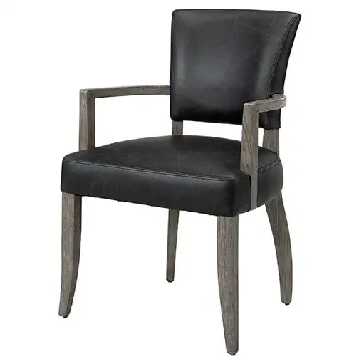 Artwood, Sessel Maggie schwarzes Leder