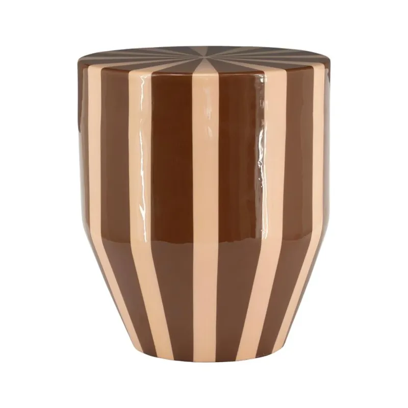 By-Boo, Toffy Beistelltisch 30x30x33 cm Eisen Braun