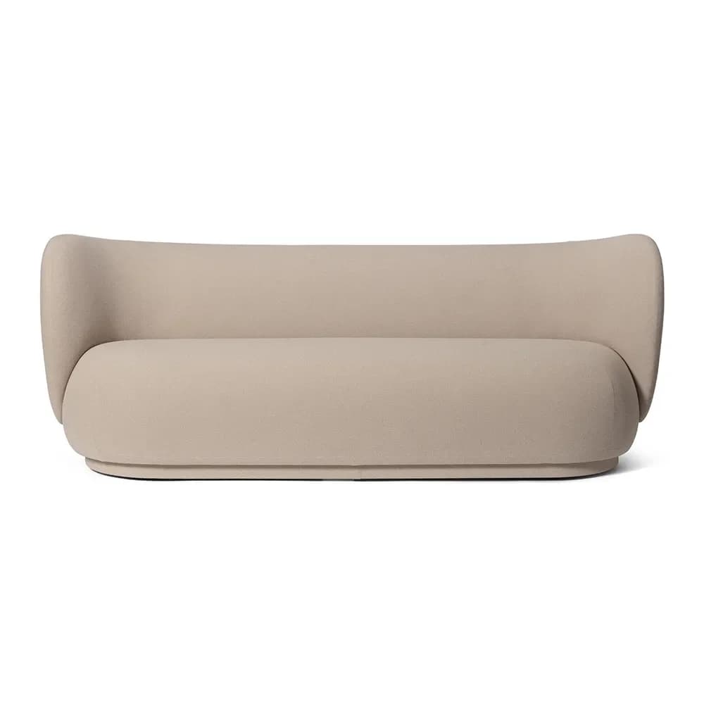 Ferm Living, Rico 3-sitzer sofa Grain - Cashmere