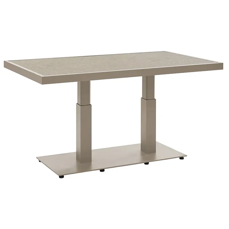 Brafab, Scale couchtisch 85x140 cm khaki / Greish Ceramic