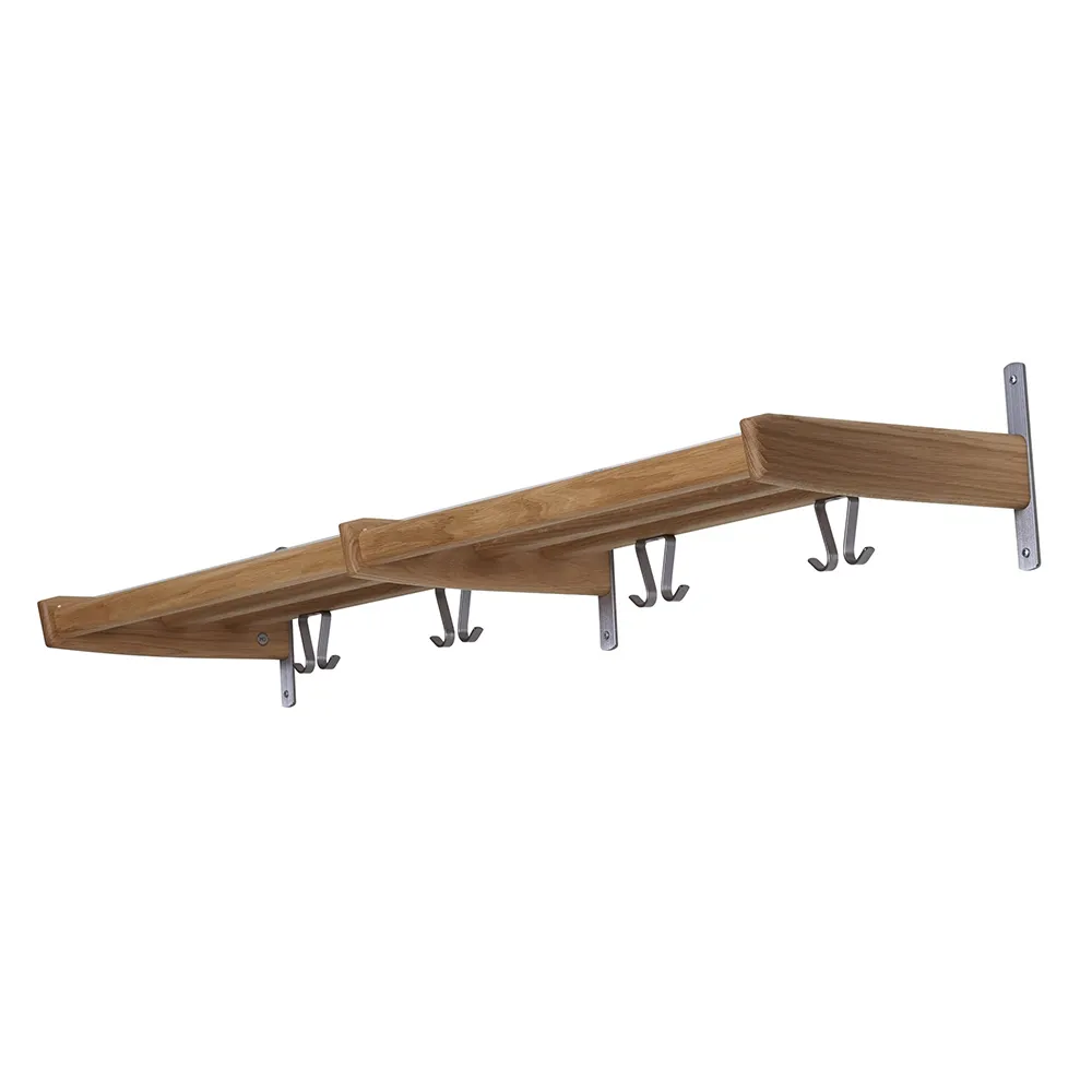 Oscarssons Möbel, Meja Hutablage 115 cm Eiche lackiert