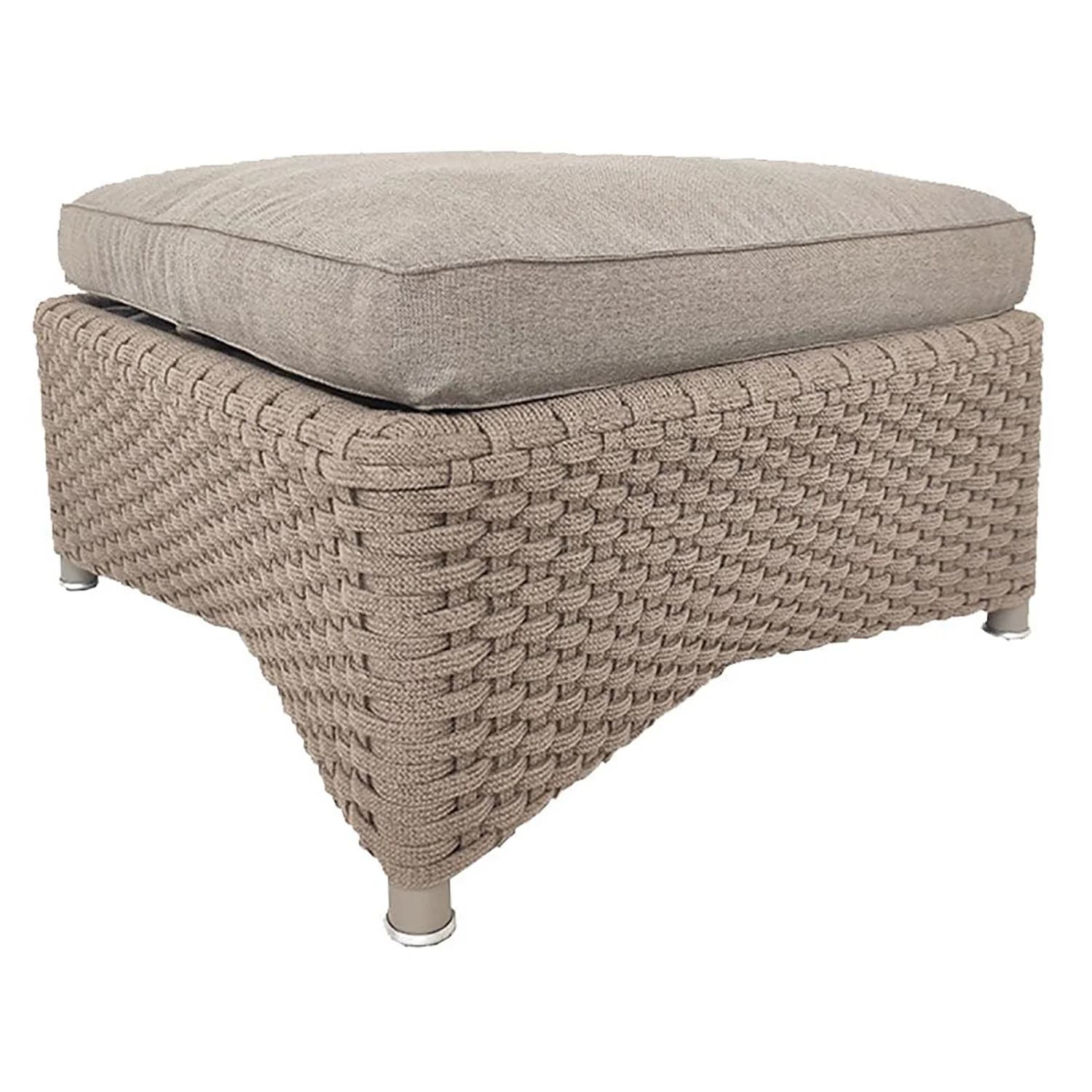 Cane-line, Diamond Fußhocker Taupe