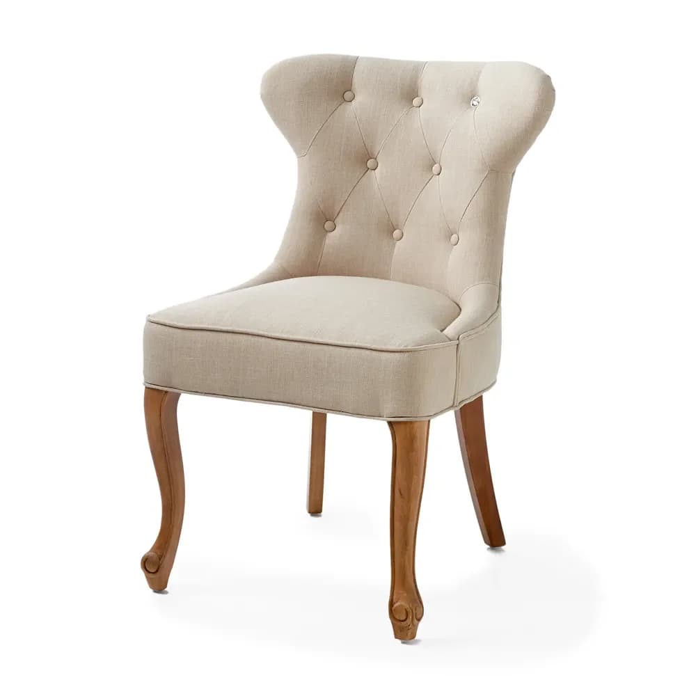 Riviera Maison, George Esstischstuhl linen flax
