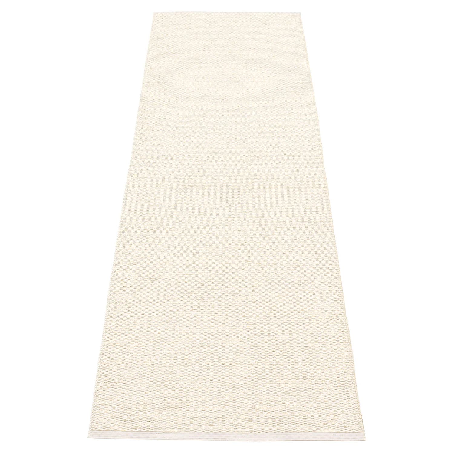 Pappelina, Svea Teppich 70x240 cm champagne metallic / vanilla