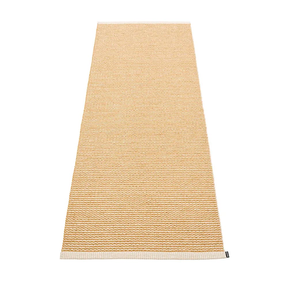 Pappelina, Mono Ochre / Cream Teppich 70 x 200 cm