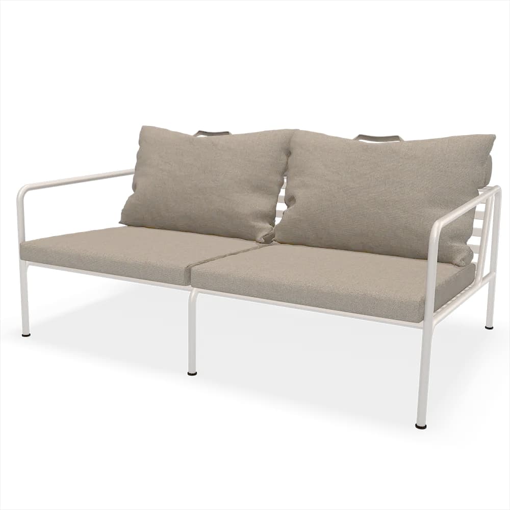 Houe, Avon 2 Sitzer Sofa Esche/Weiß