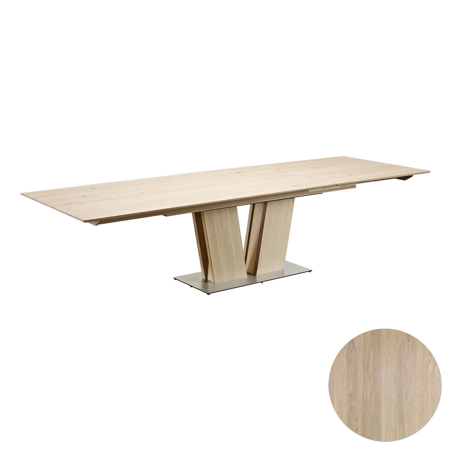 Skovby, Sm39 Tisch Eiche Weißöl 200-300X100X74 Cm