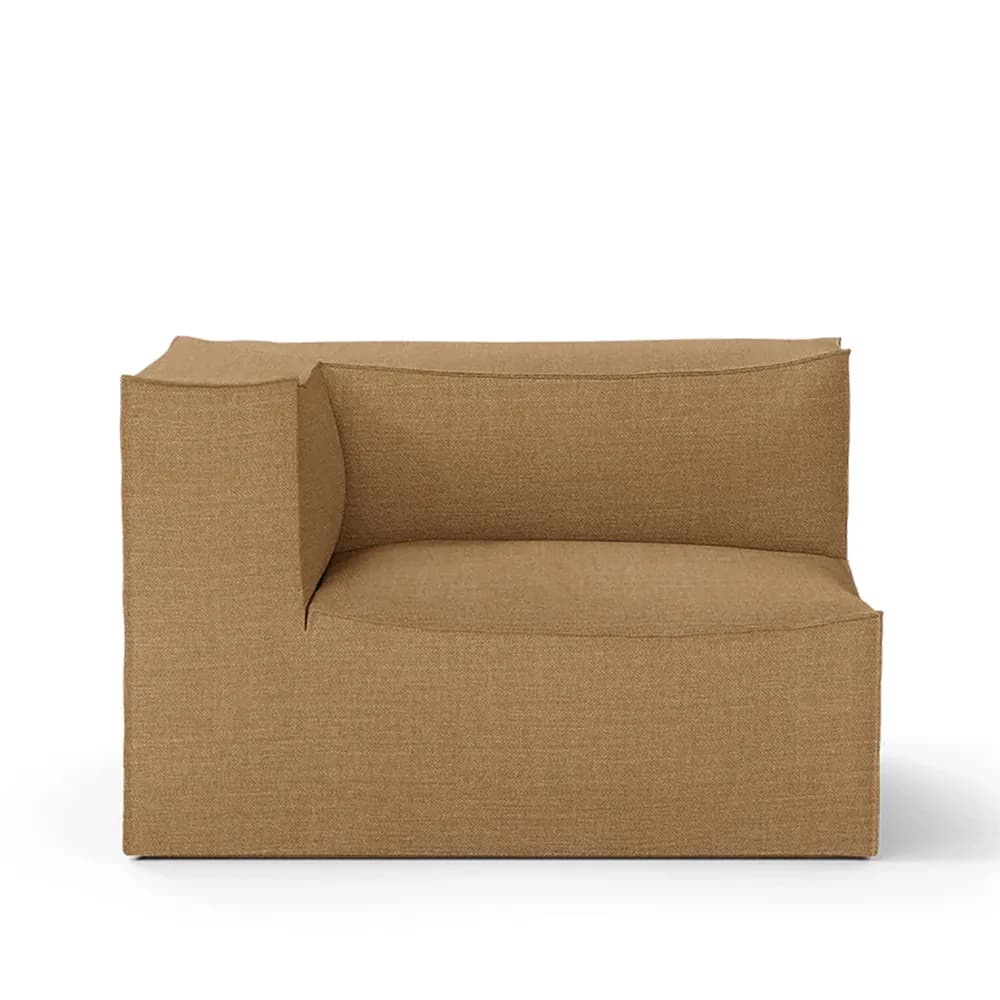 Ferm Living, Catena Sofa Armrest Left S400 - Hot Madison - Sugar Kelp