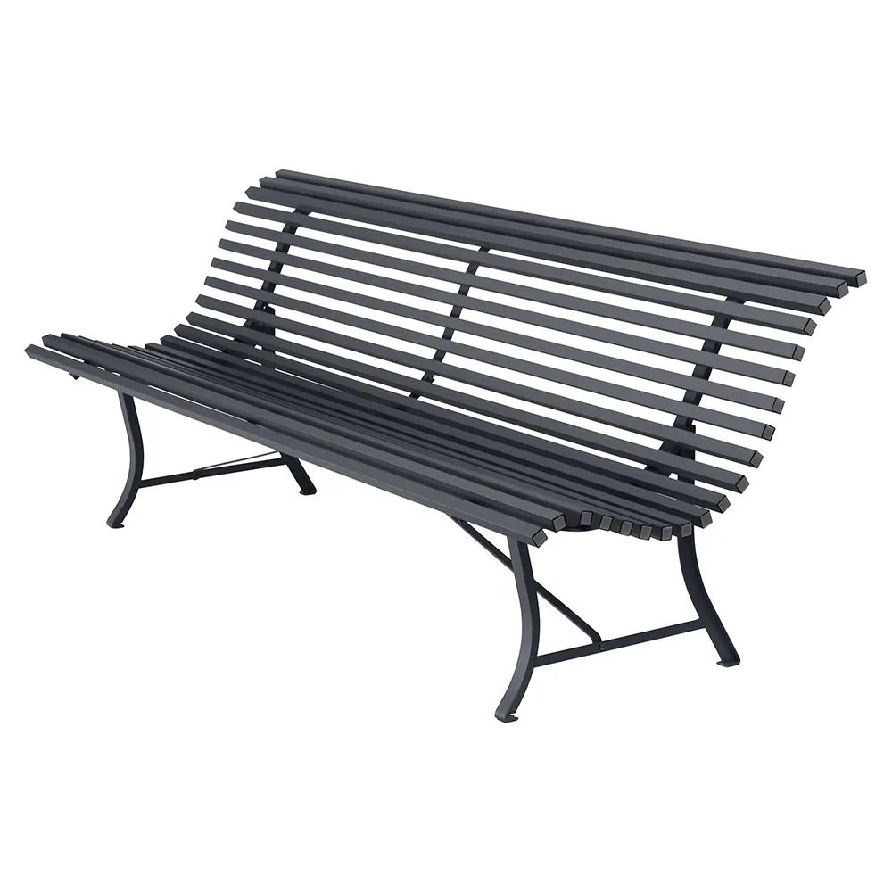 Fermob, Louisiane sofa 200 cm Anthracite