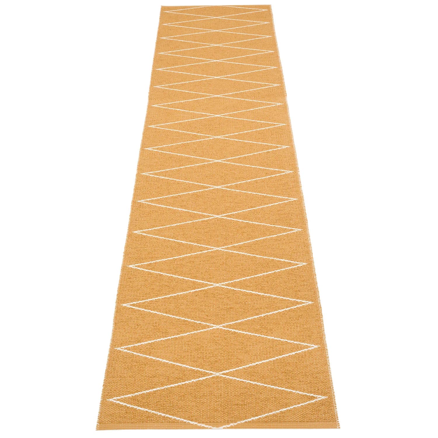 Pappelina, Max Teppich 70x320 cm ochre / vanilla