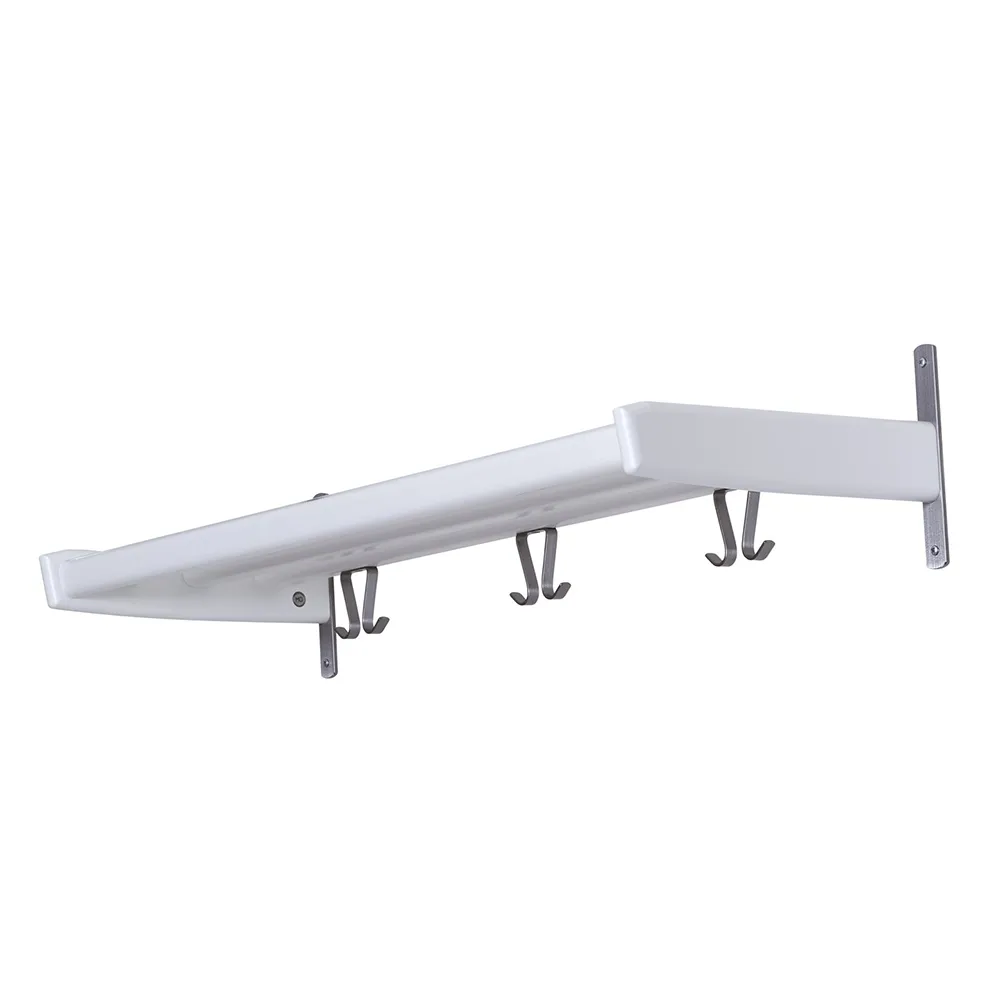 Oscarssons Möbel, Meja Hutablage 90 cm Birke weiß lackiert