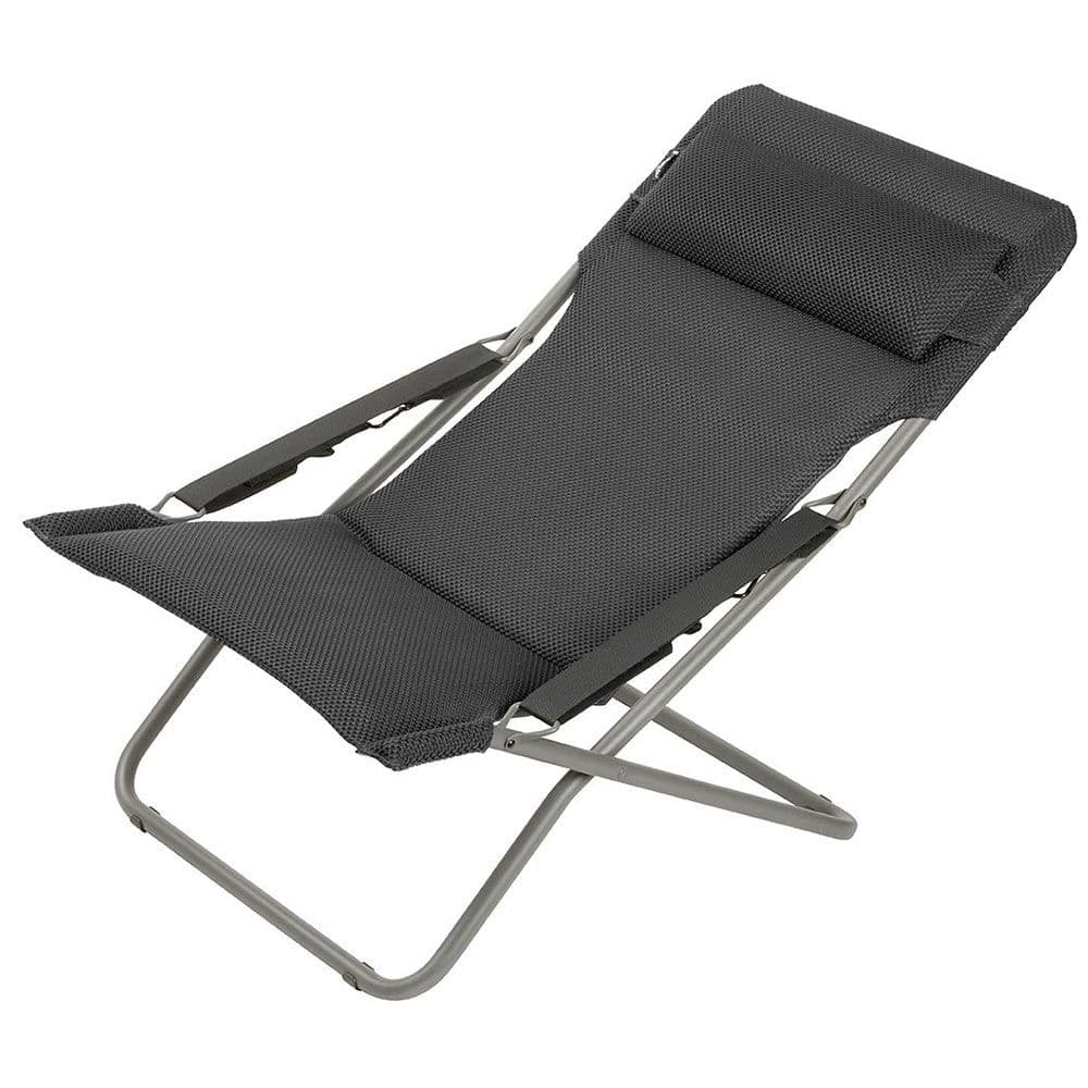 Lafuma Transabed BeComfort Liegestuhl Becomfort dark grey