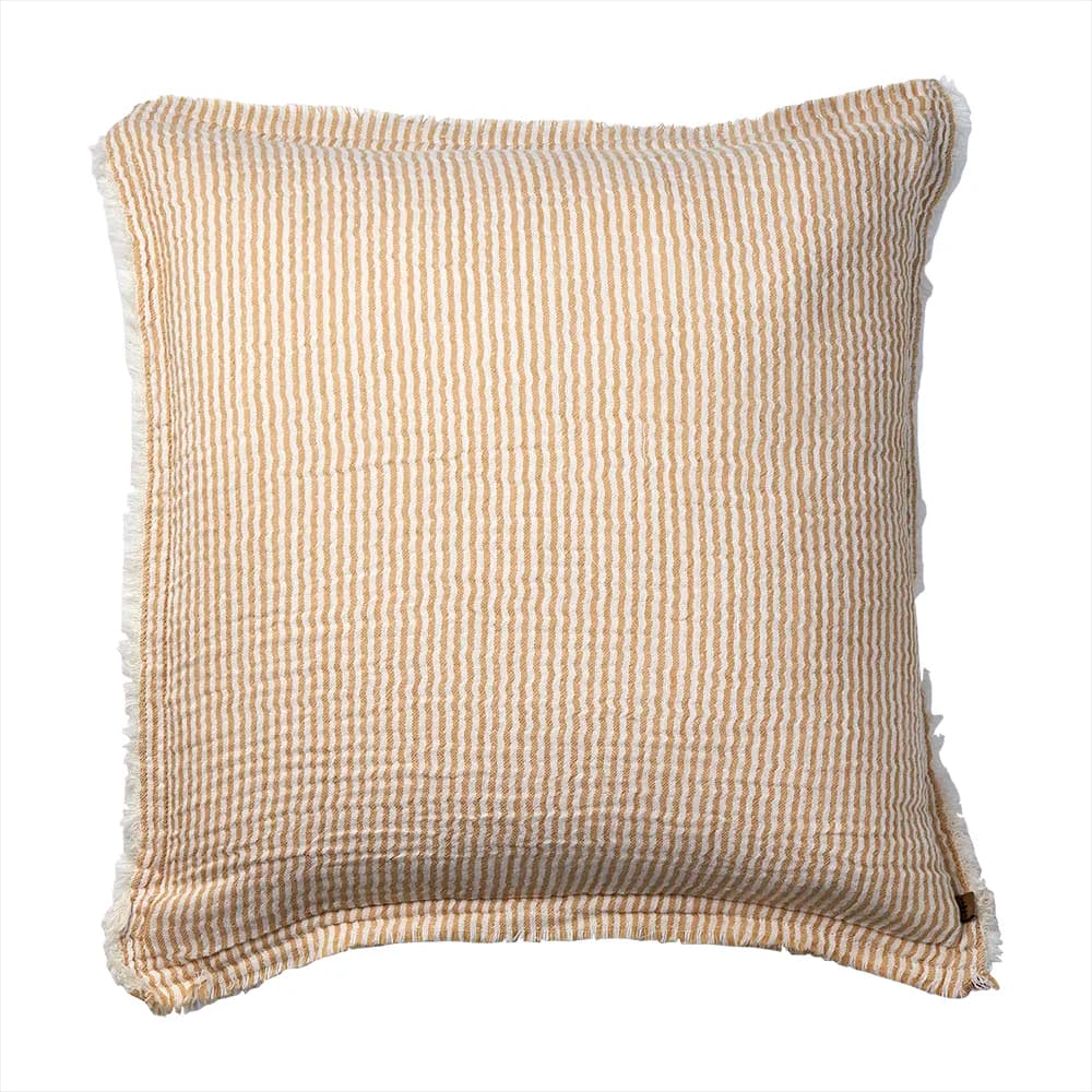 Affari of Sweden, LINE Kissenbezug gelb/weiß