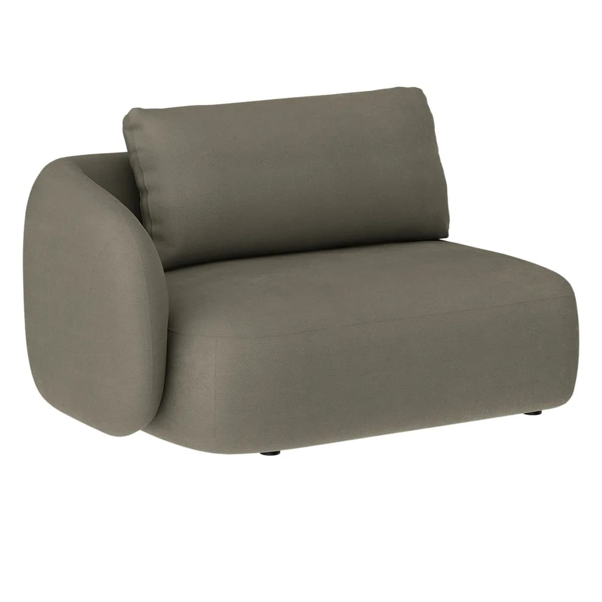 Artwood, Dixon 1,5-Sitzer Sektion links Haze taupe