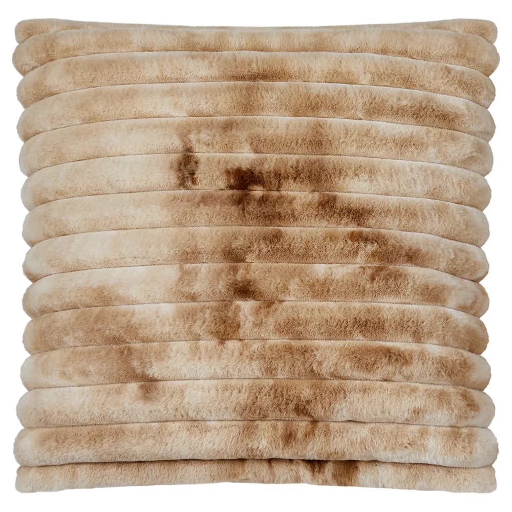 Skinnwille, Stripy Zierdecke 45x45 cm Toffee