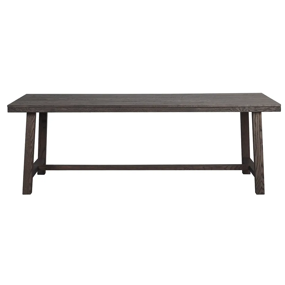 Rowico Home, Brooklyn Esstisch 220x95 cm dunkelbraune Eiche