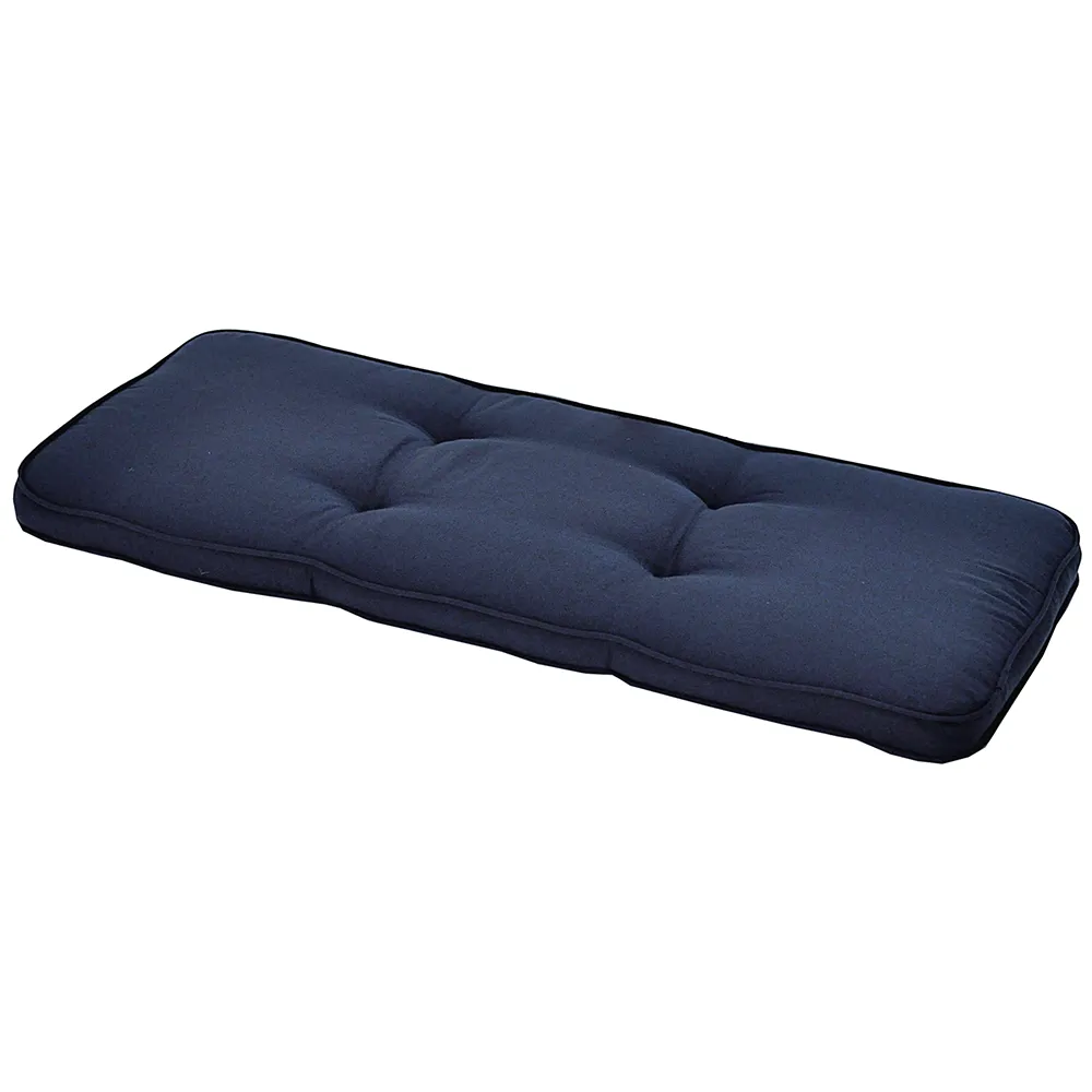 Fritab, Blau Struktur Bank Kissen 120 cm Canyon
