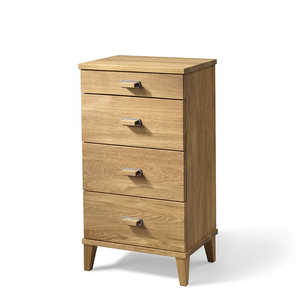 Oscarssons Möbel, Malva Kommode H76 B40 Eiche lackiert