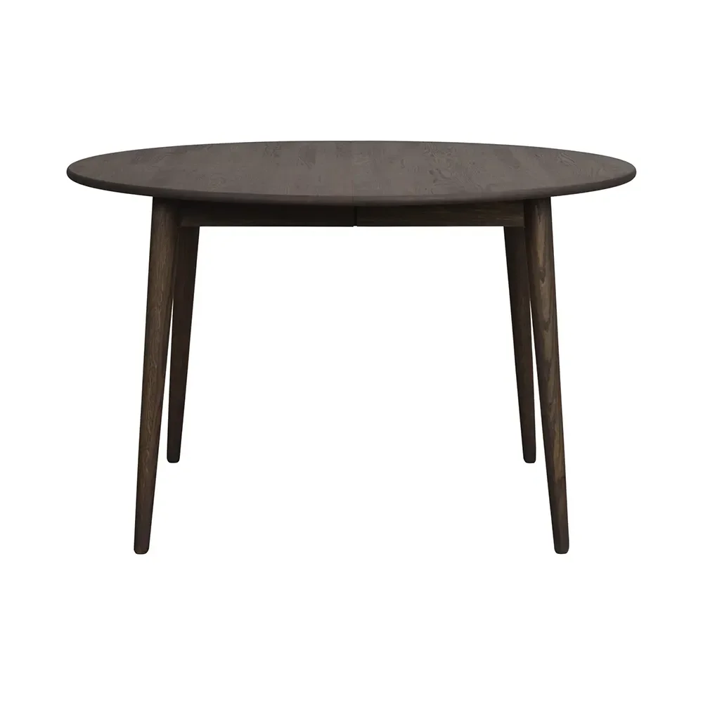 Rowico Home, Tyler Esstisch Ø120-165 cm braune Eiche