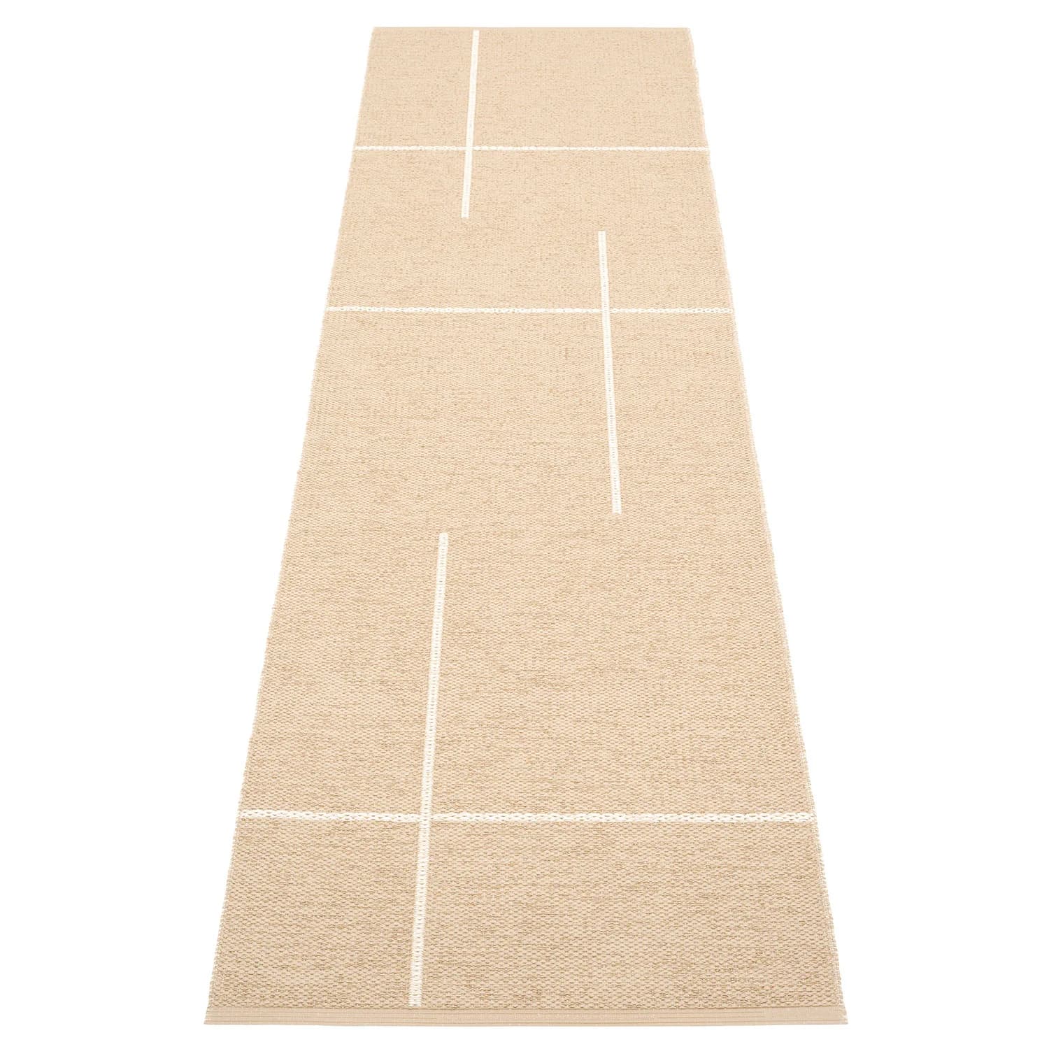 Pappelina, Fred Teppich 70x270 cm beige / vanilla