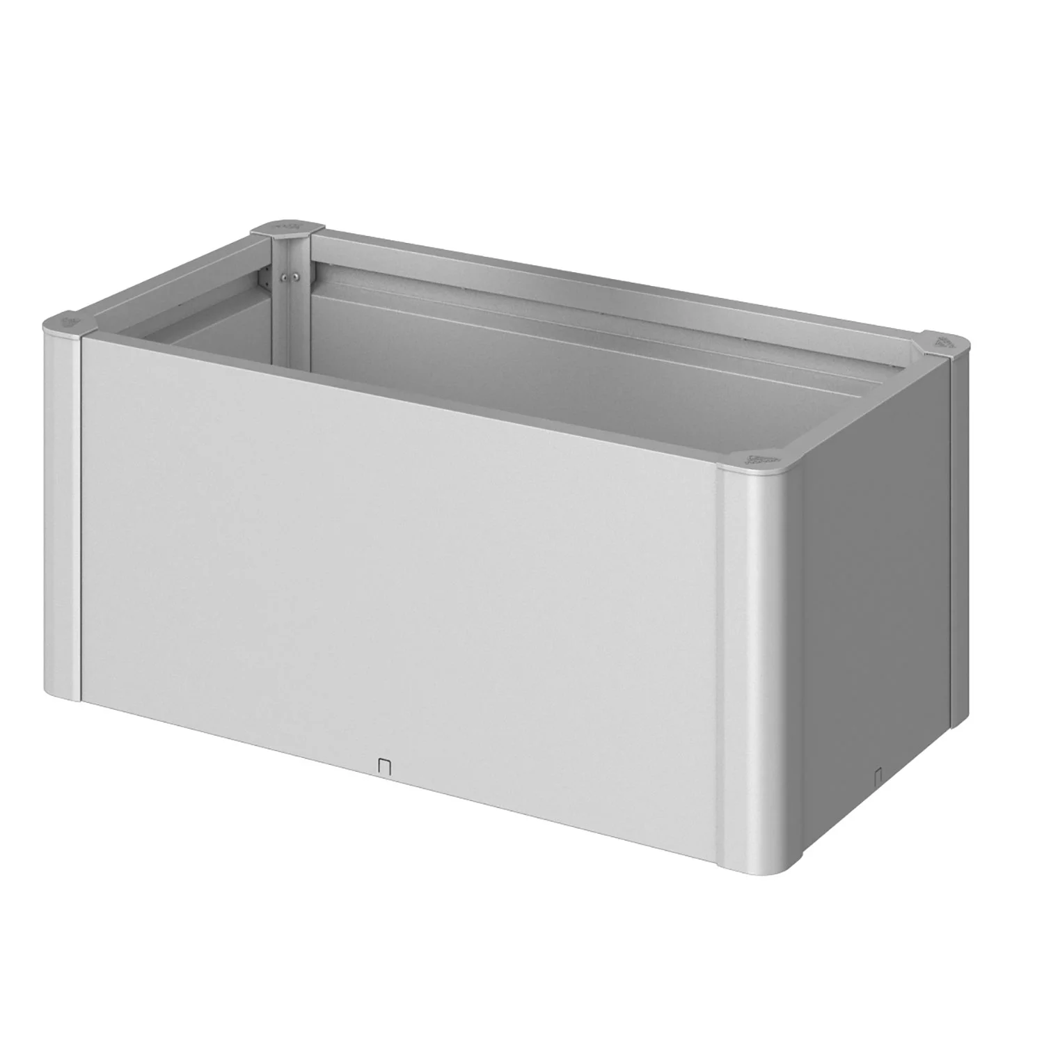 Biohort, Belvedere Pflanzbeet mini Größe 100 metallic silber Biohort