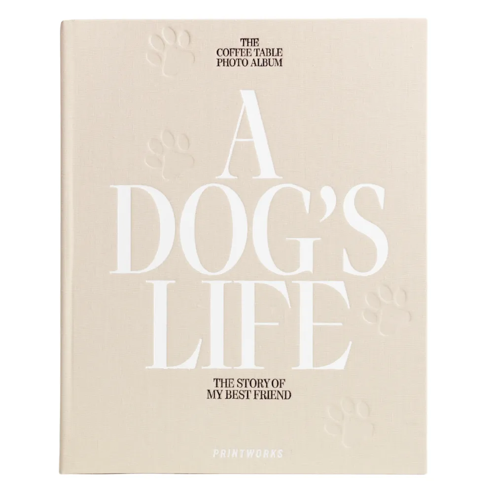 Printworks, Hunde-Fotoalbum - A Dog's Life