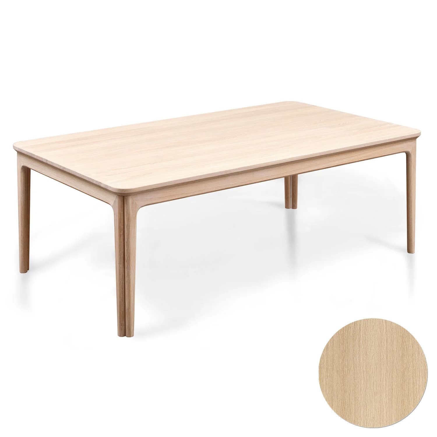 Skovby, Sm205 Couchtisch Eiche Lackiert 135X77X47Cm