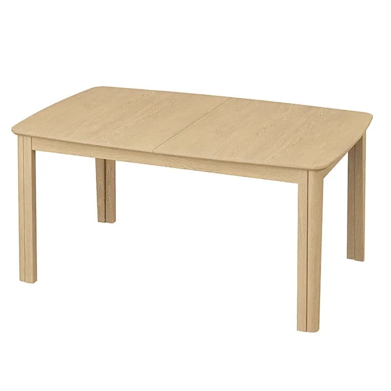 Skovby, SM107 Esstisch 101x160-316-368 cm lackierte Eiche