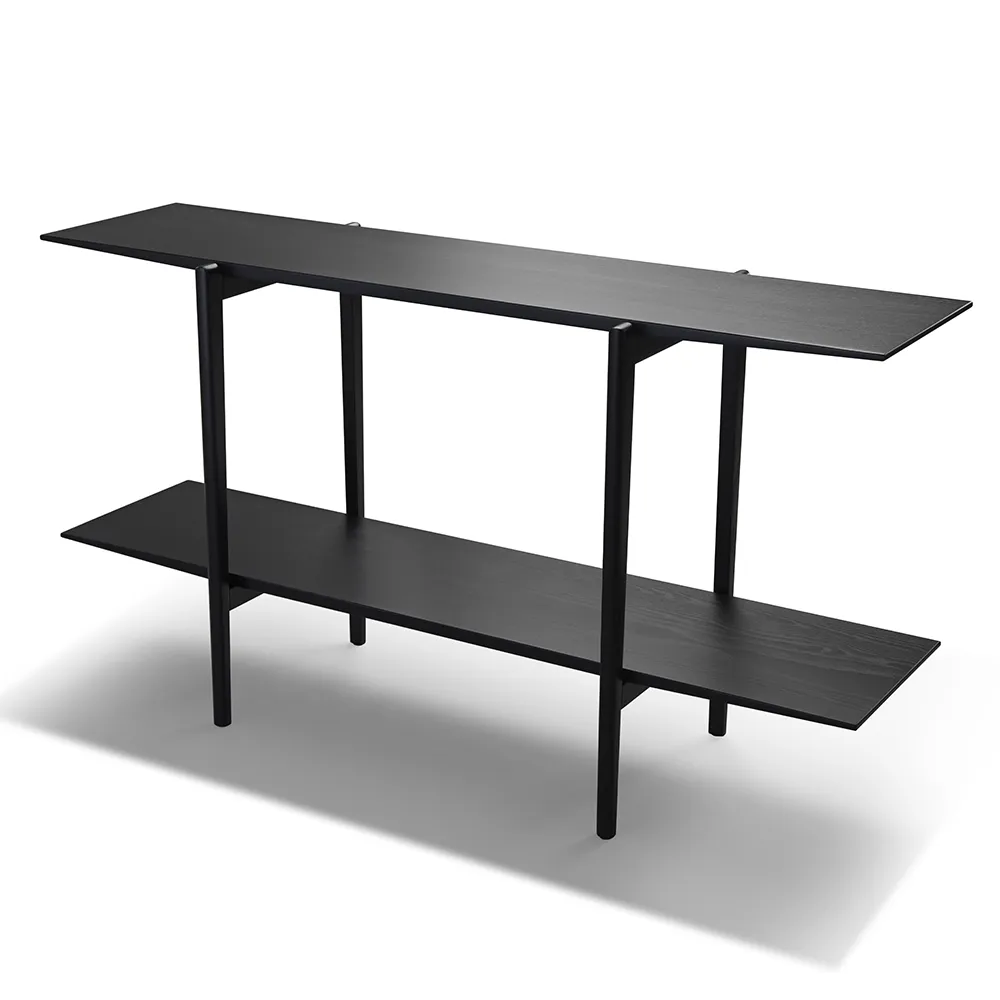 Oscarssons Möbel, Calpe Sideboard Esche schwarz gebeizt