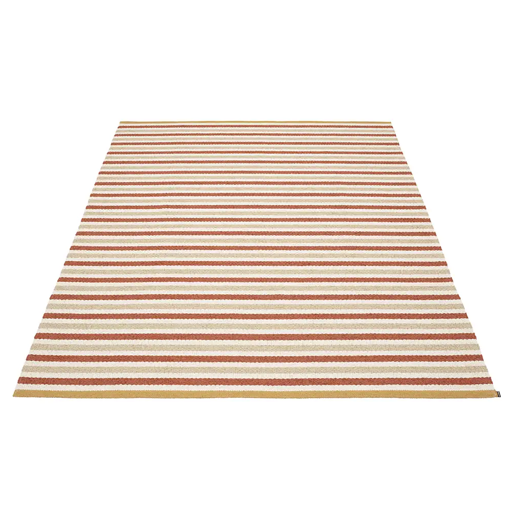 Pappelina, Teo Teppich 230x320 cm Brick/Beige/Vanilla