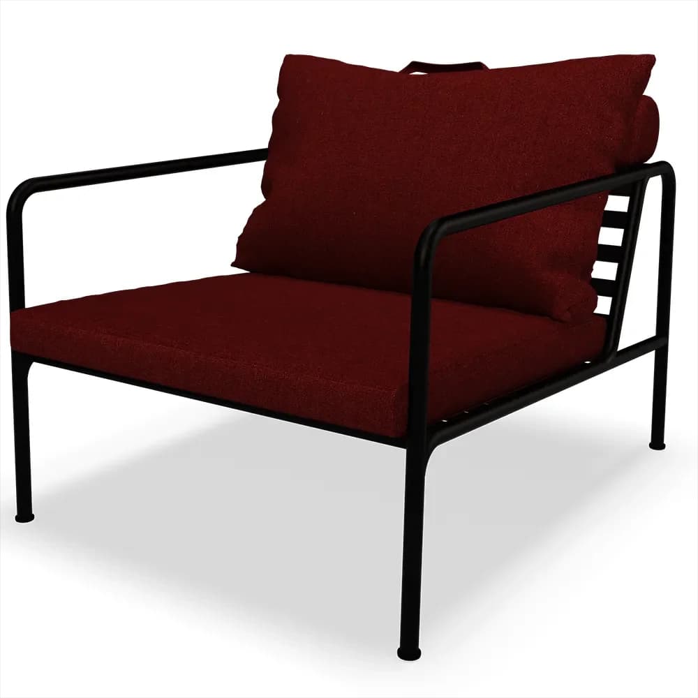 Houe, Avon Sessel Scharlach/Schwarz