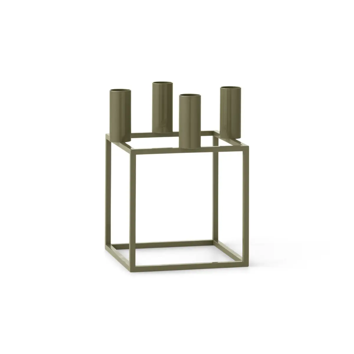 Audo Copenhagen Kubus 4 Kerzenhalter Olive