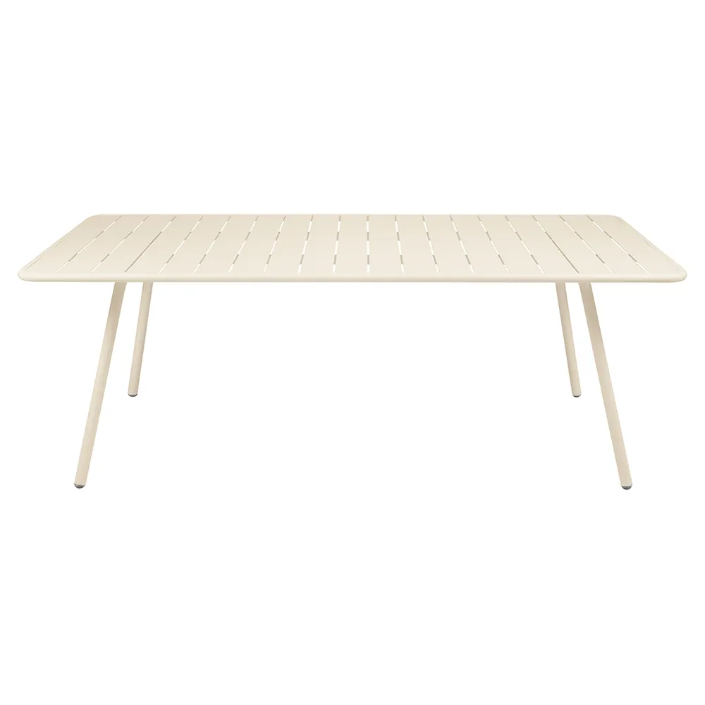 Fermob, Luxembourg esstisch 100x207 cm Latte beige