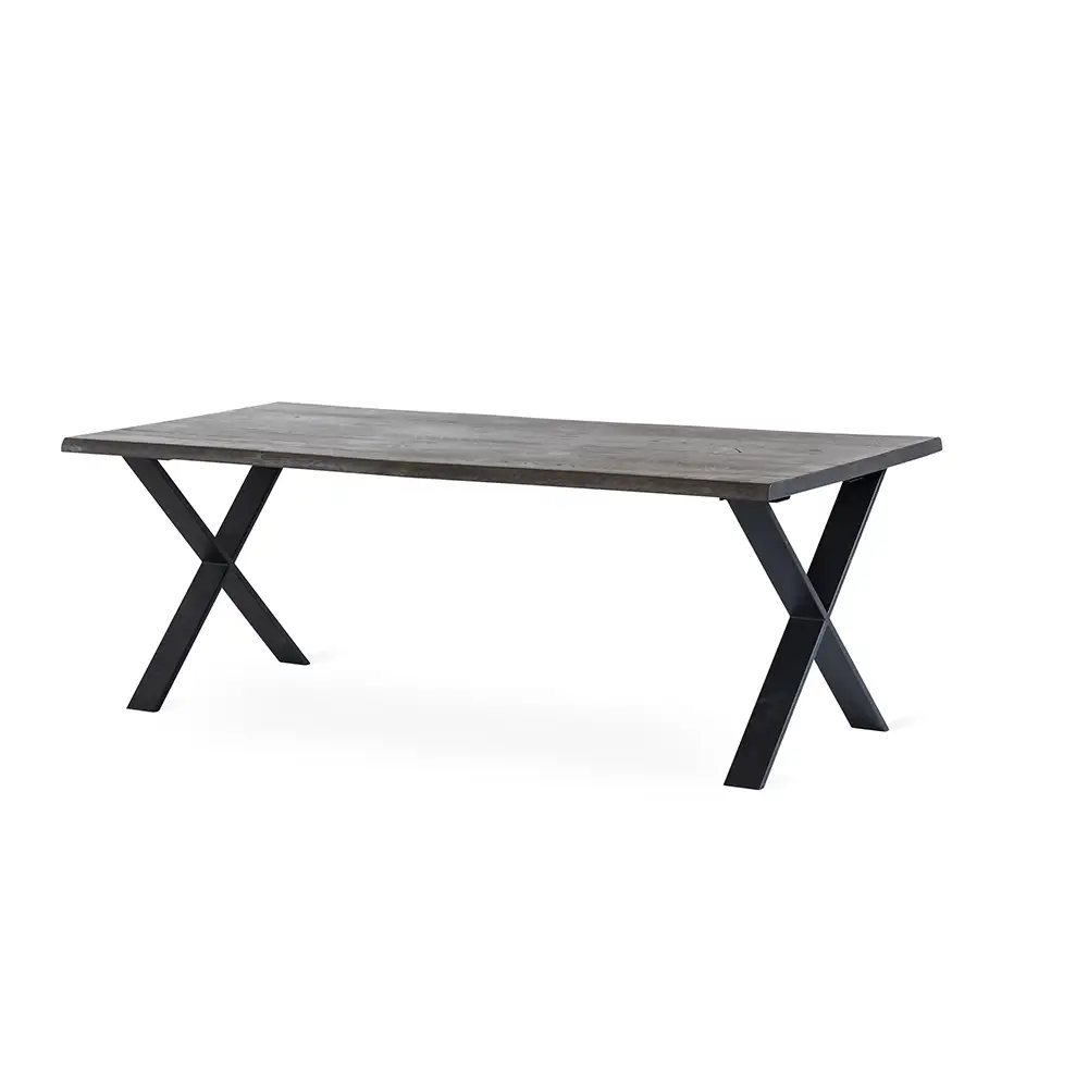 Torkelson, Exxet Esstisch 210x95 X-Beine Räuchereiche