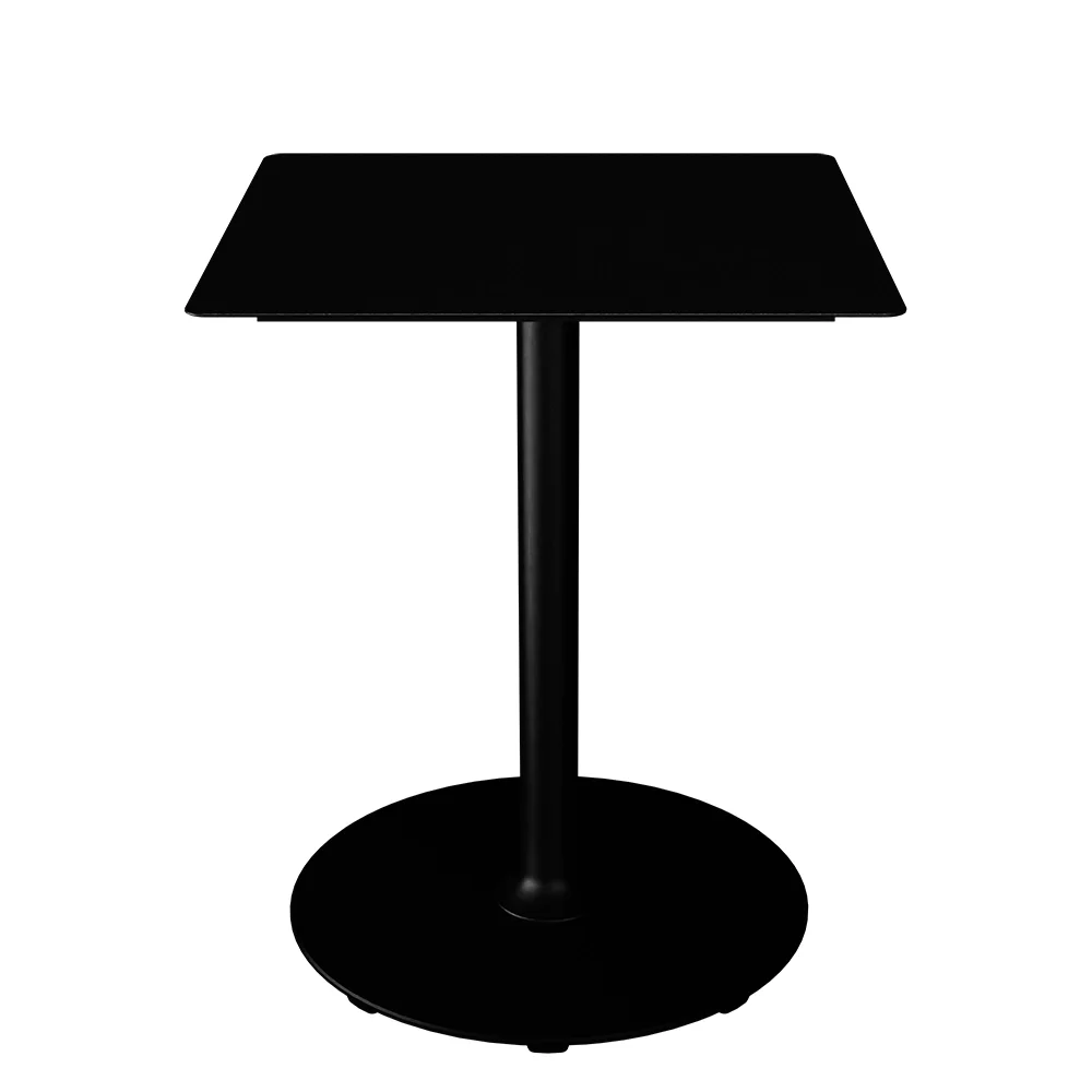 Houe, PICO Couchtisch 60x60 cm, runde Basis schwarz