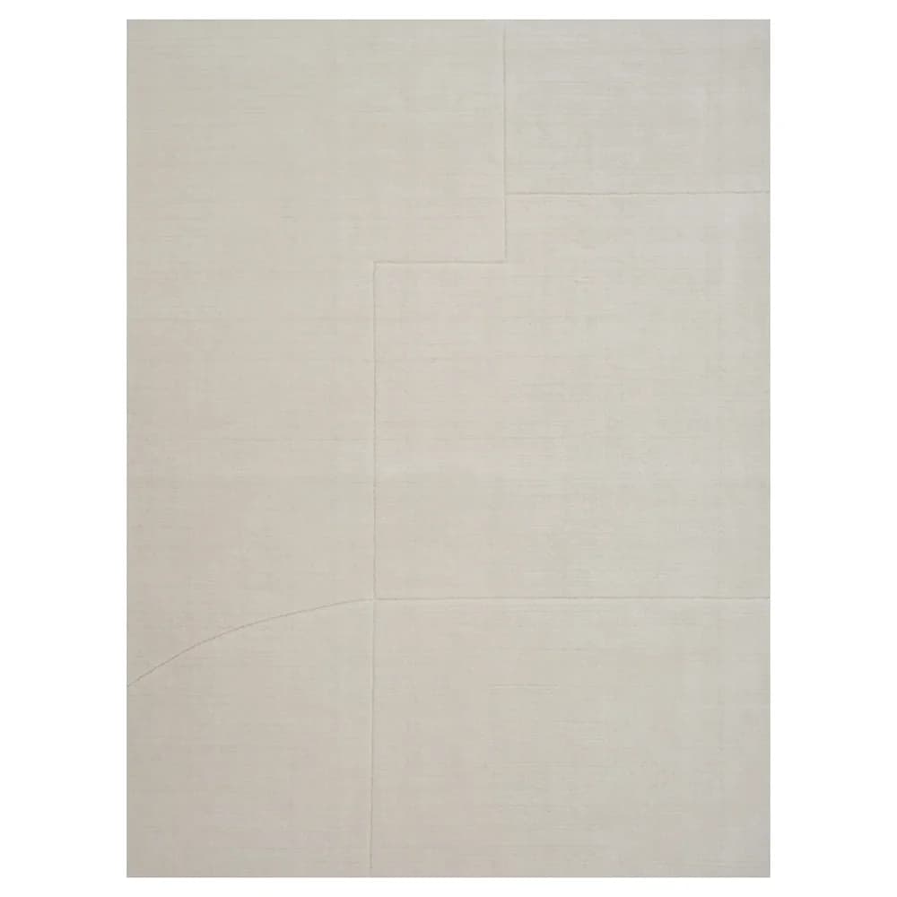 Linie_Design, Geometric Maze White 140x200 teppich