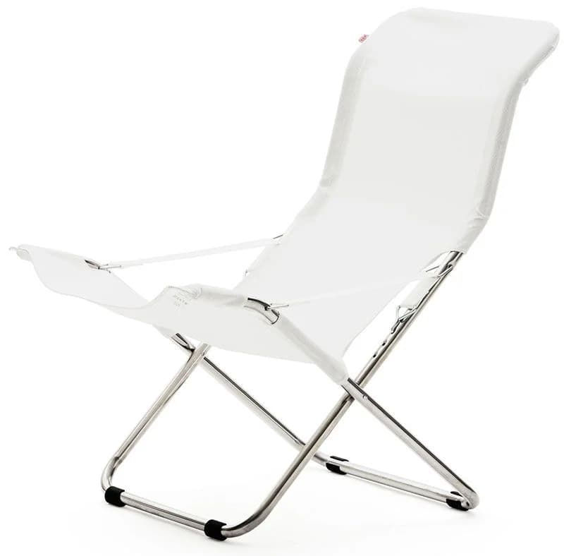Fiam, Fiesta Liegesessel weiß Aluminium