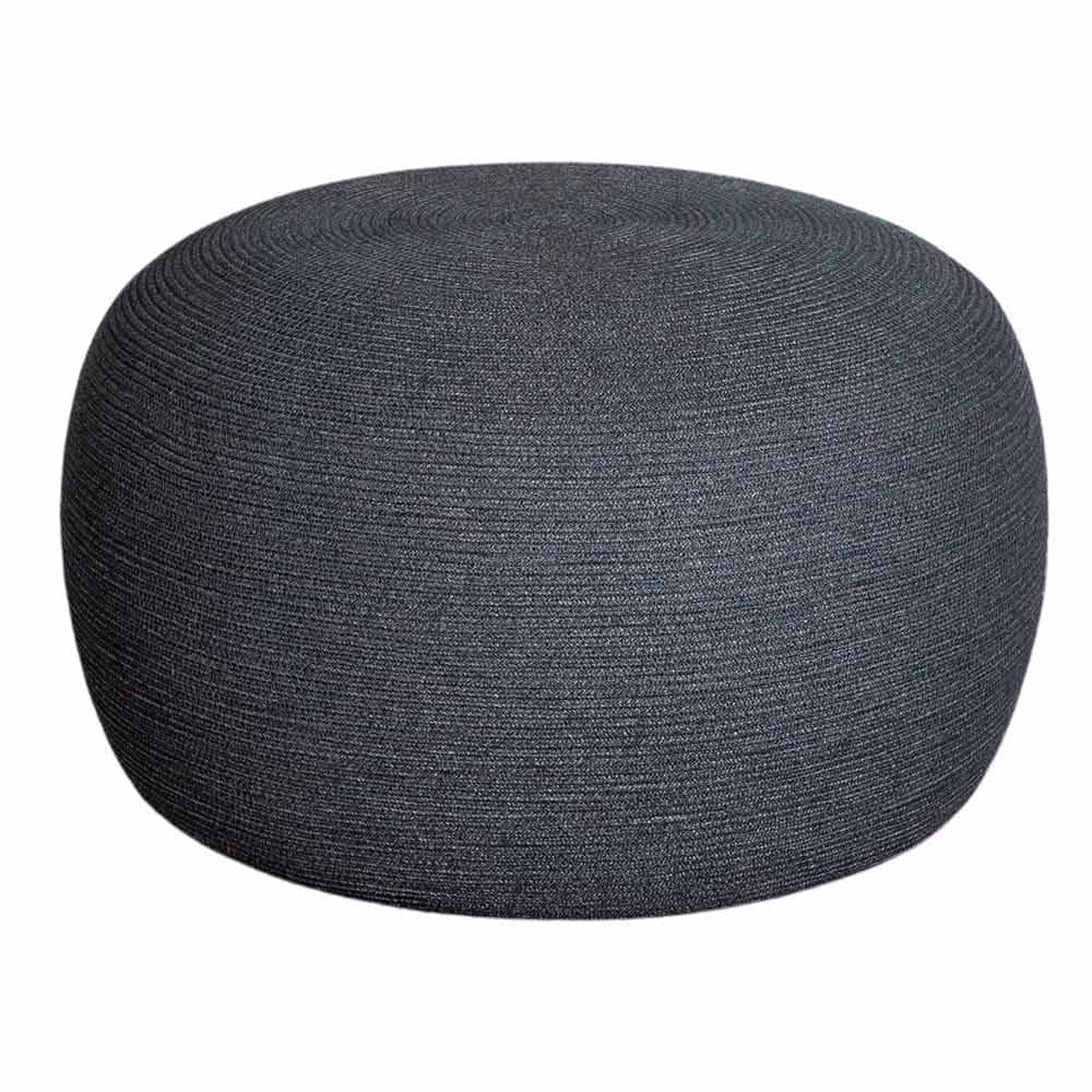 Cane-line, Hocker Circle Rund Dunkelgrau
