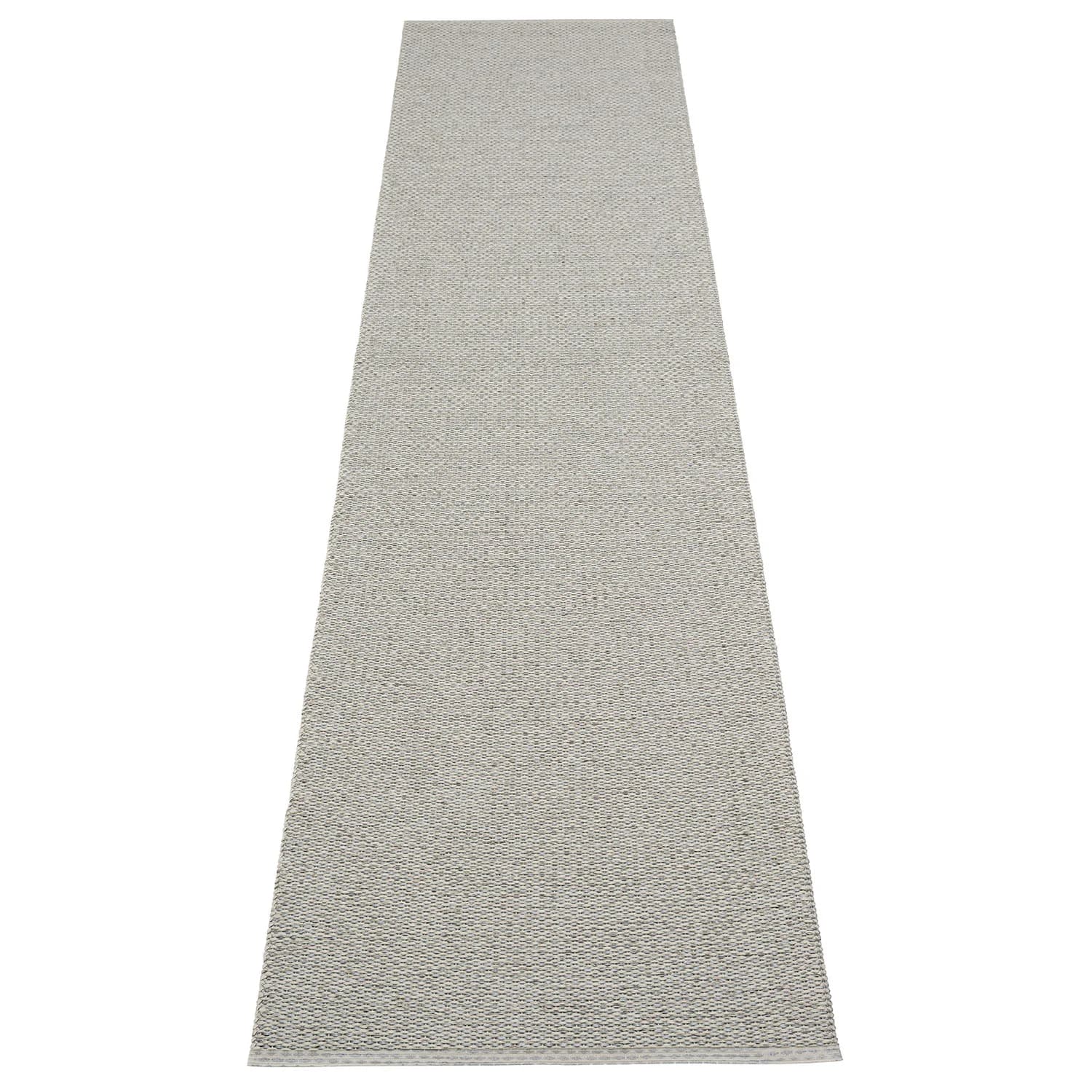 Pappelina, Svea Teppich 70x320 cm warm grey / granit metallic