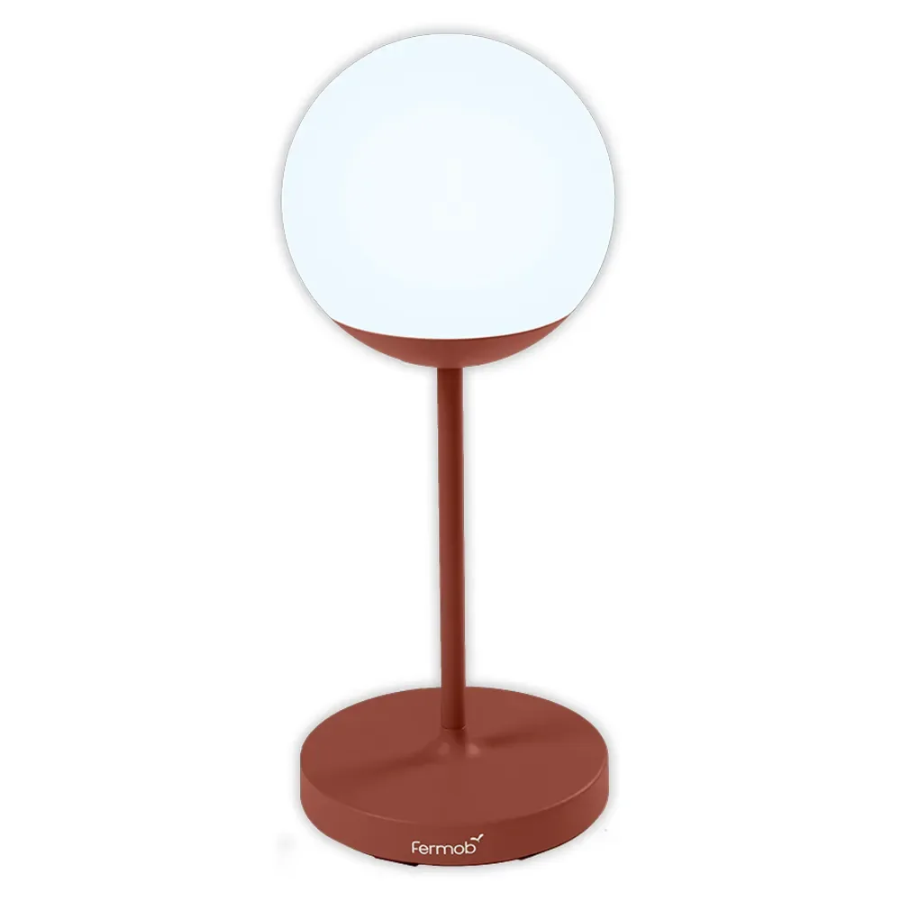 Fermob, Mooon. Lampe H:63 cm Rot ocker