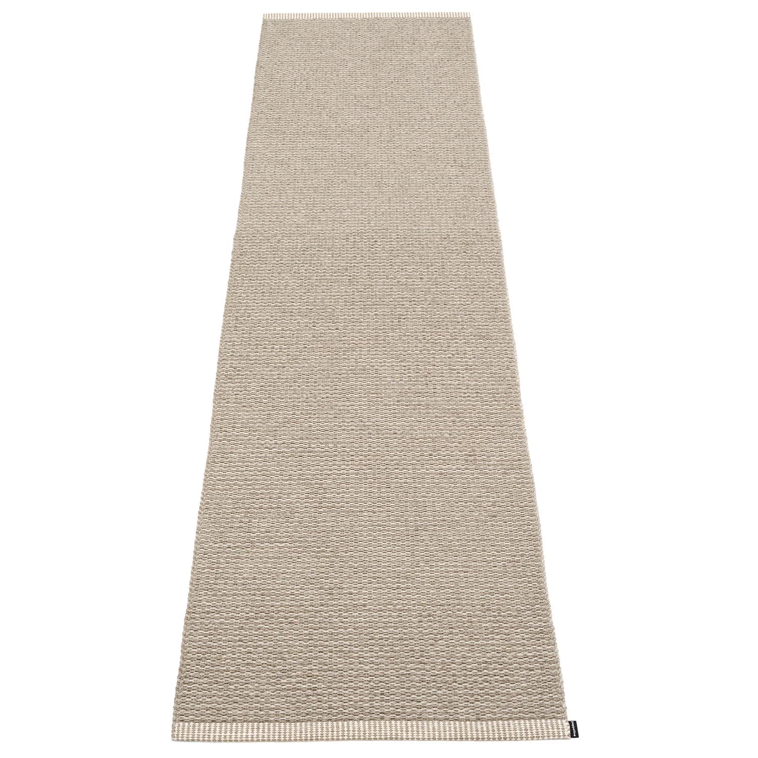 Pappelina, Mono Teppich 60x250 cm dark linen / linen