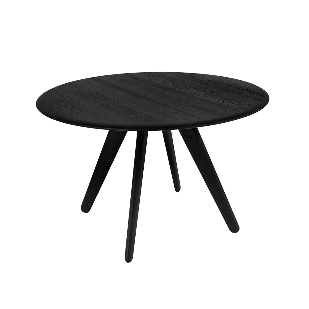 Tom Dixon, Platte runder Tisch 120cm schwarz