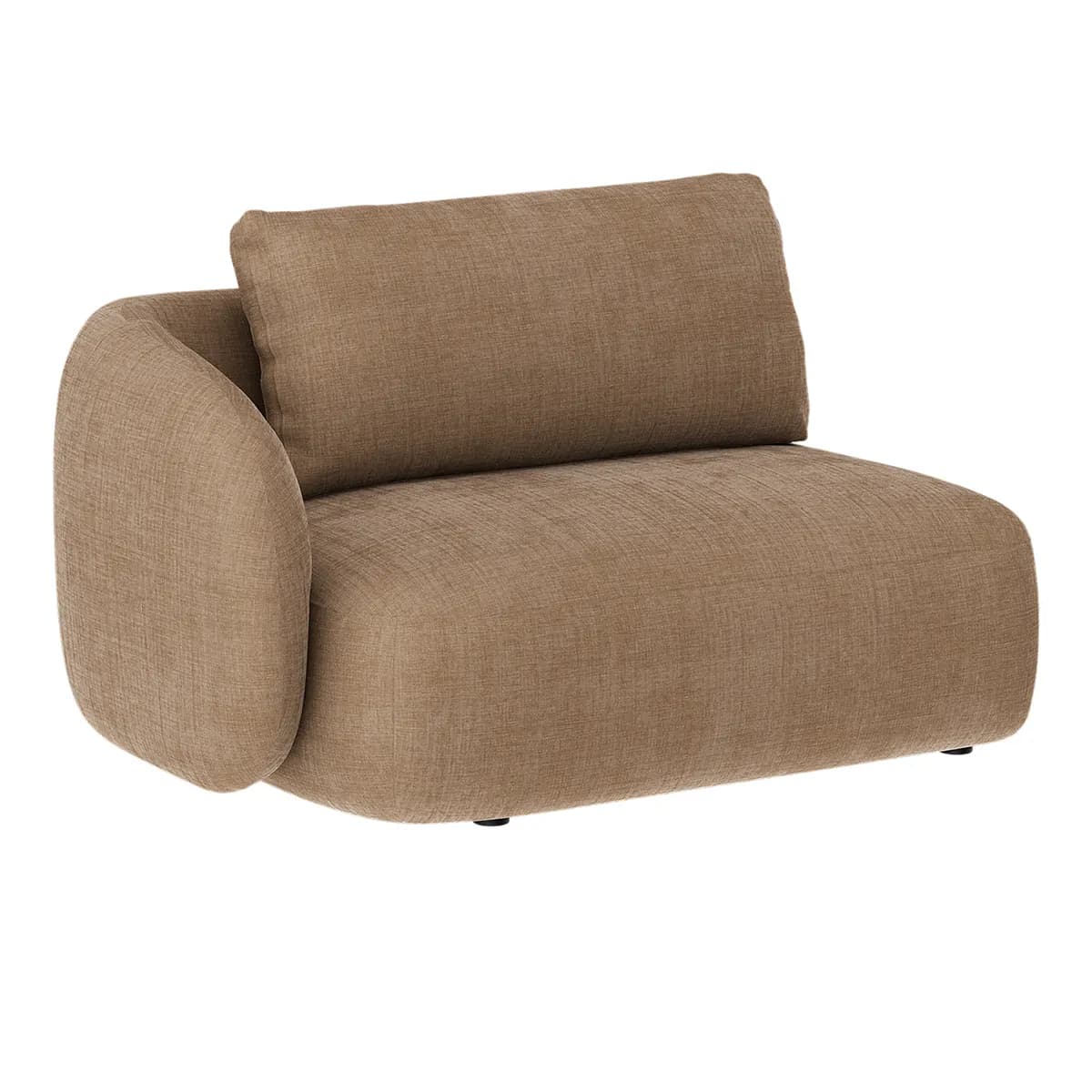 Artwood, Dixon 1,5-Sitzer Sektion links Gabby camel