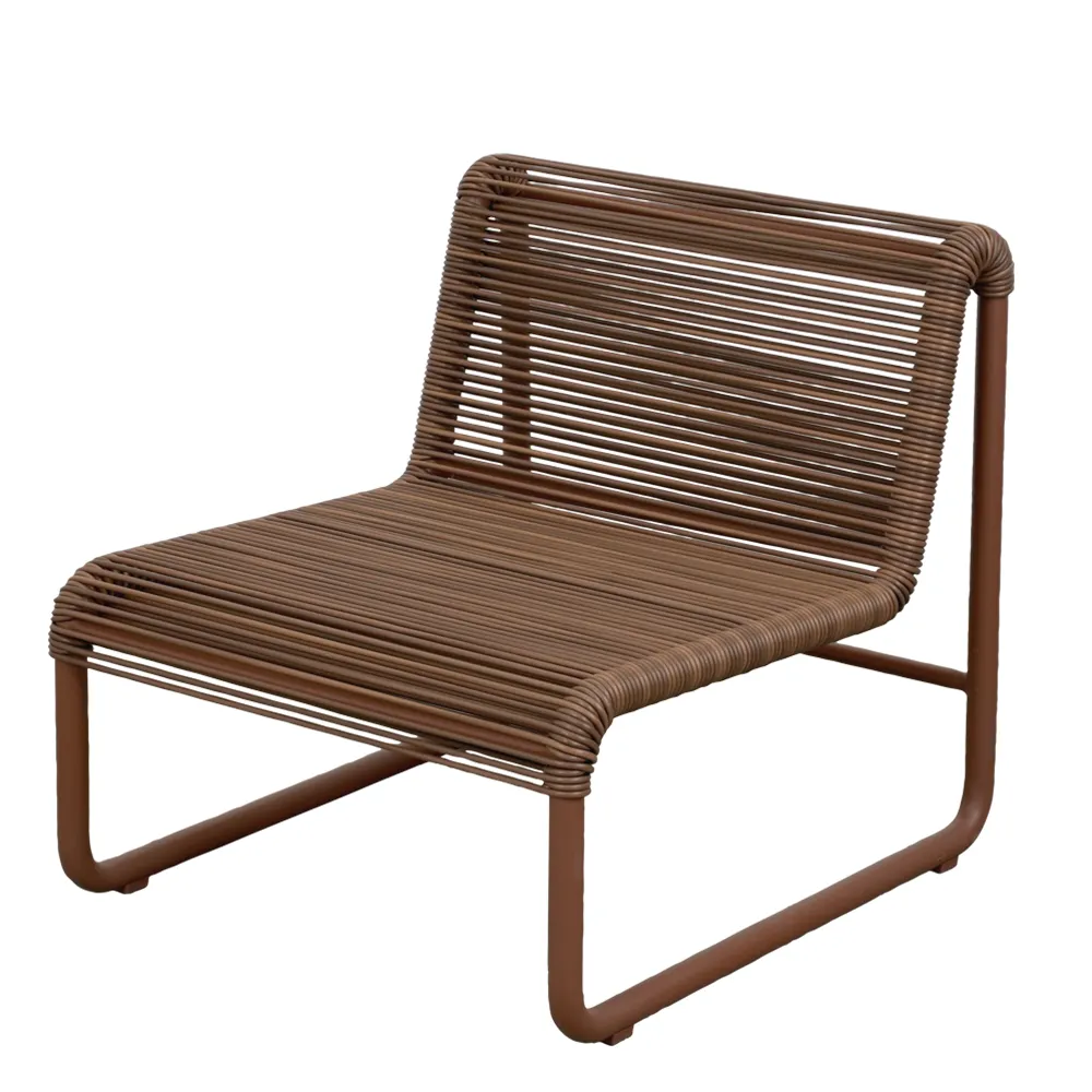 Cane-line, Al Dente loungesessel Weave Desert red