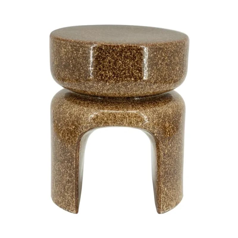 By-Boo, Arch 34,5x34,5x42,5 cm Steingut Braun