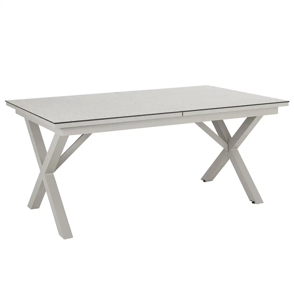 Brafab, Hillmond Esstisch 100x166-226 khaki Hochdrucklaminat