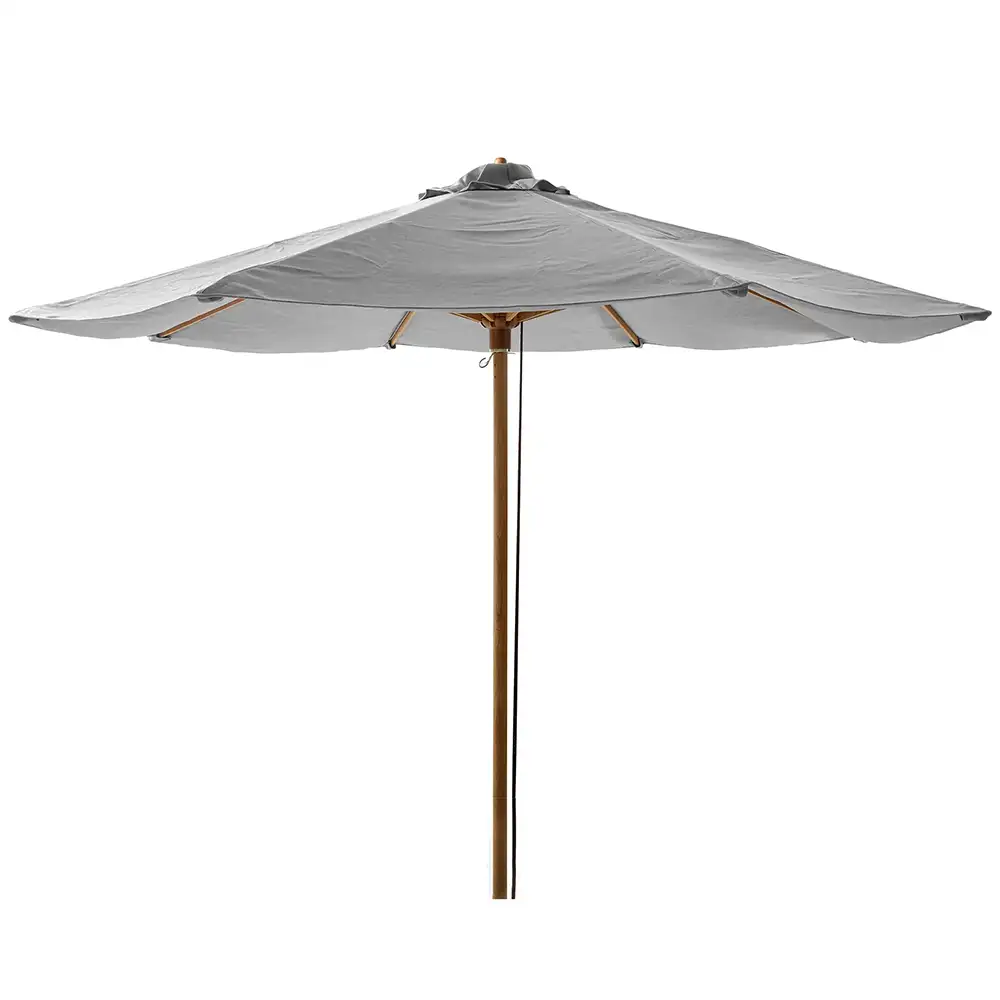Cane-line, Sonnenschirm Classic 300 cm Hellgrau / Teak