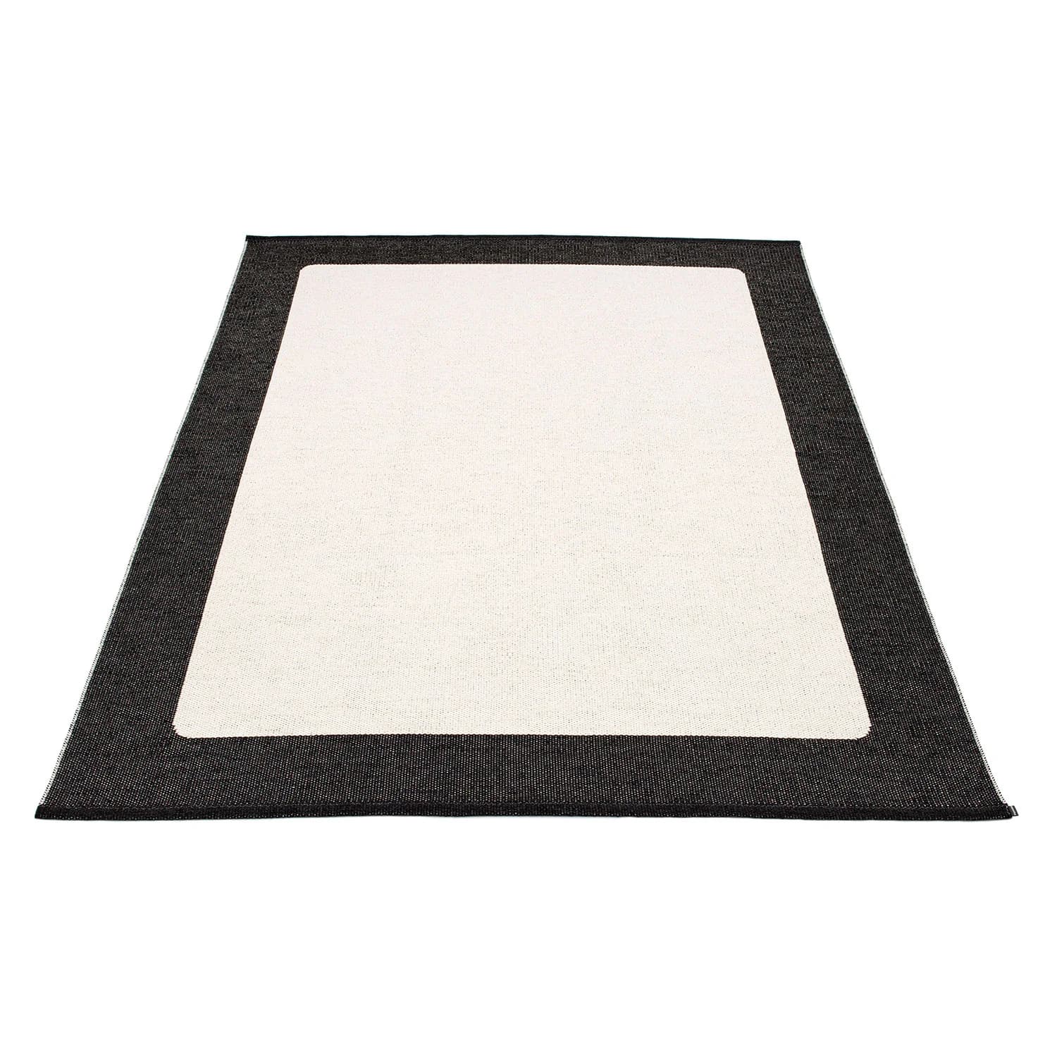Pappelina, Ilda Teppich 180x260 cm black / vanilla