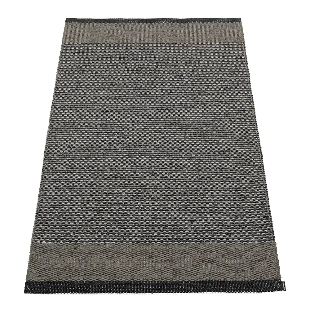 Pappelina, Edit Teppich 85x160 cm Black