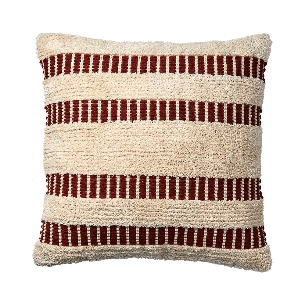 Affari of Sweden, ANNA Kissenbezug Offwhite/Rost